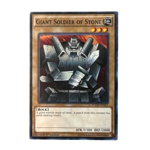 Yu-Gi-Oh! Trading Card Giant Soldier of Stone YGLD-ENA15 1st Edition Rock Earth